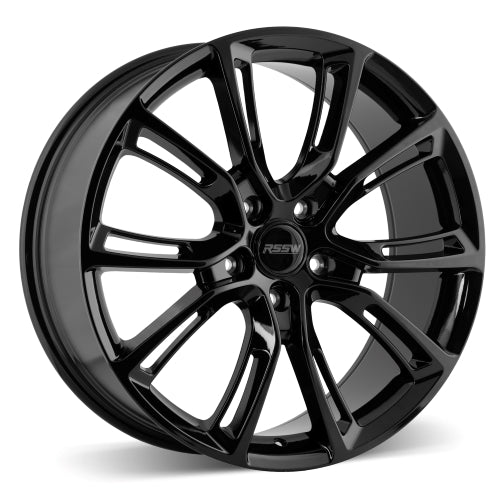 RSSW Rogue 20x8.5 5x127 48 71.5 Gloss Black