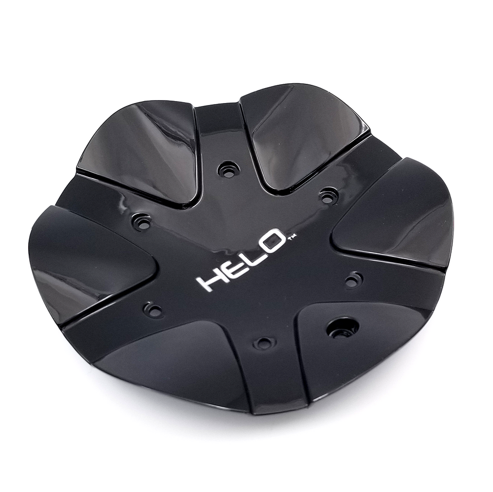 thumbnail image 2 of Hardrock H581B Gloss Black 8-Lug Wheel Center Caps – Set Of 4 (H581B-SG Style) 2 of 6