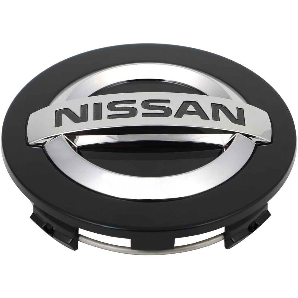 OEM Nissan Cap- Black With Chrome Crest - 40342-5ZM0B