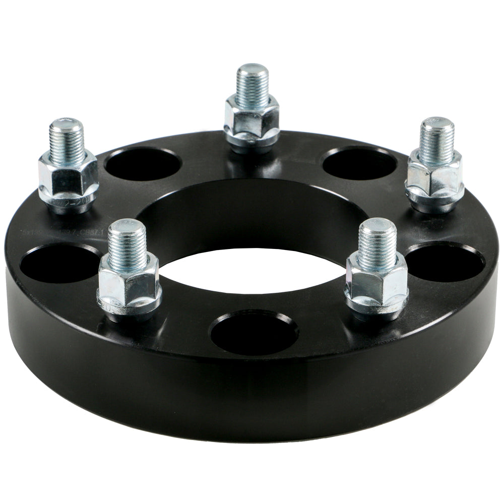 Billet Wheel Adapter-Black-5x139.7 to 5x139.7mm-Bore 87.1mm-Thickness 32mm (1.25'')-1/2'' RH