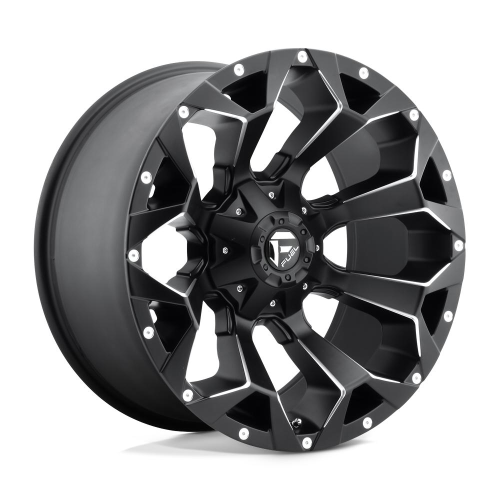 Fuel Off-Road D546 Assault 18x9 8x165.1 1 125.1 Matte Black Milled