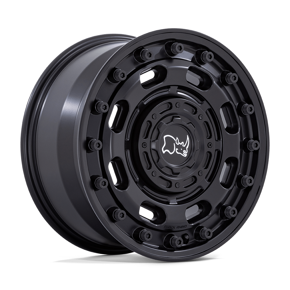 Black Rhino Atlas 17x8 6x130 38 84.1 Matte Black