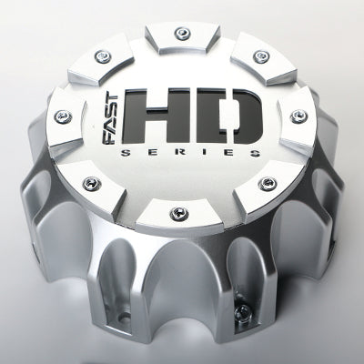 Silver Long Cap With Black Fast HD Series Logo
