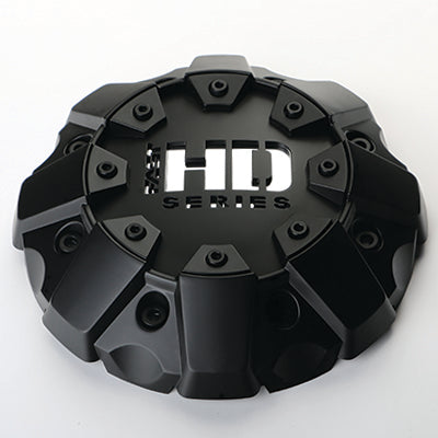 Matte Black Cap- Black Hardware With Chrome Fast HD Series Logo –