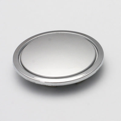 Silver Cap With Chrome Ring