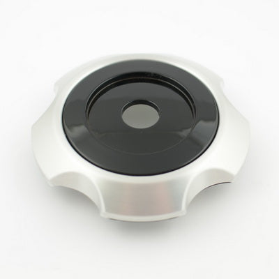 Machined & Black Cap (Emblem Separate)