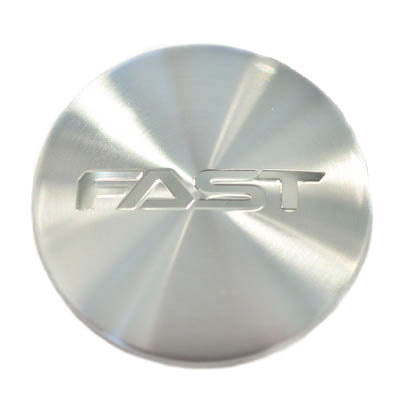 Machined Emblem With Chrome (FAST) Logo - Dome - EM-588DLCF