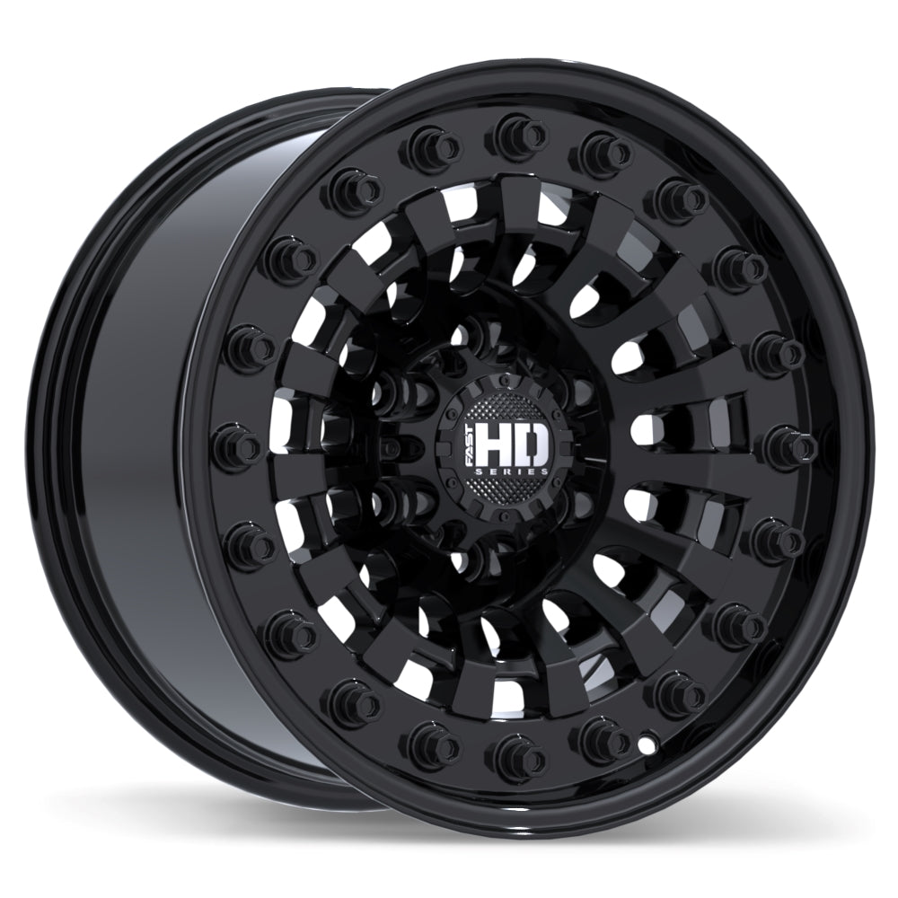 Fast HD Shred 17x9.0 6x139.7mm +0 106.1 Gloss Black
