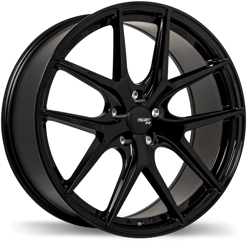 Fast Wheels Fc04 18x9.0 5x112 +40 72.6 Metallic Black