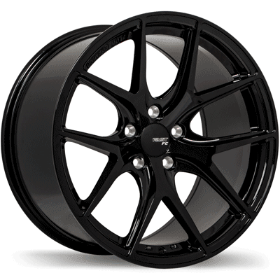 Fast Wheels Fc04 19x9.5 5x100mm +45 72.6 Metallic Black