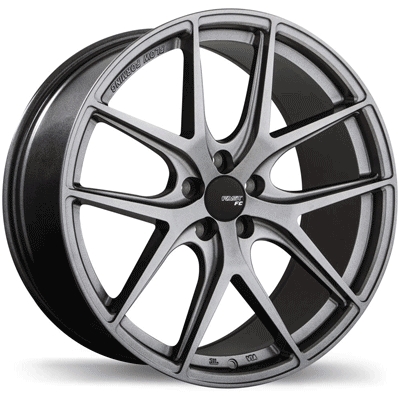 Fast Wheels Fc04 18x9.0 5x108mm +30 72.6 Titanium