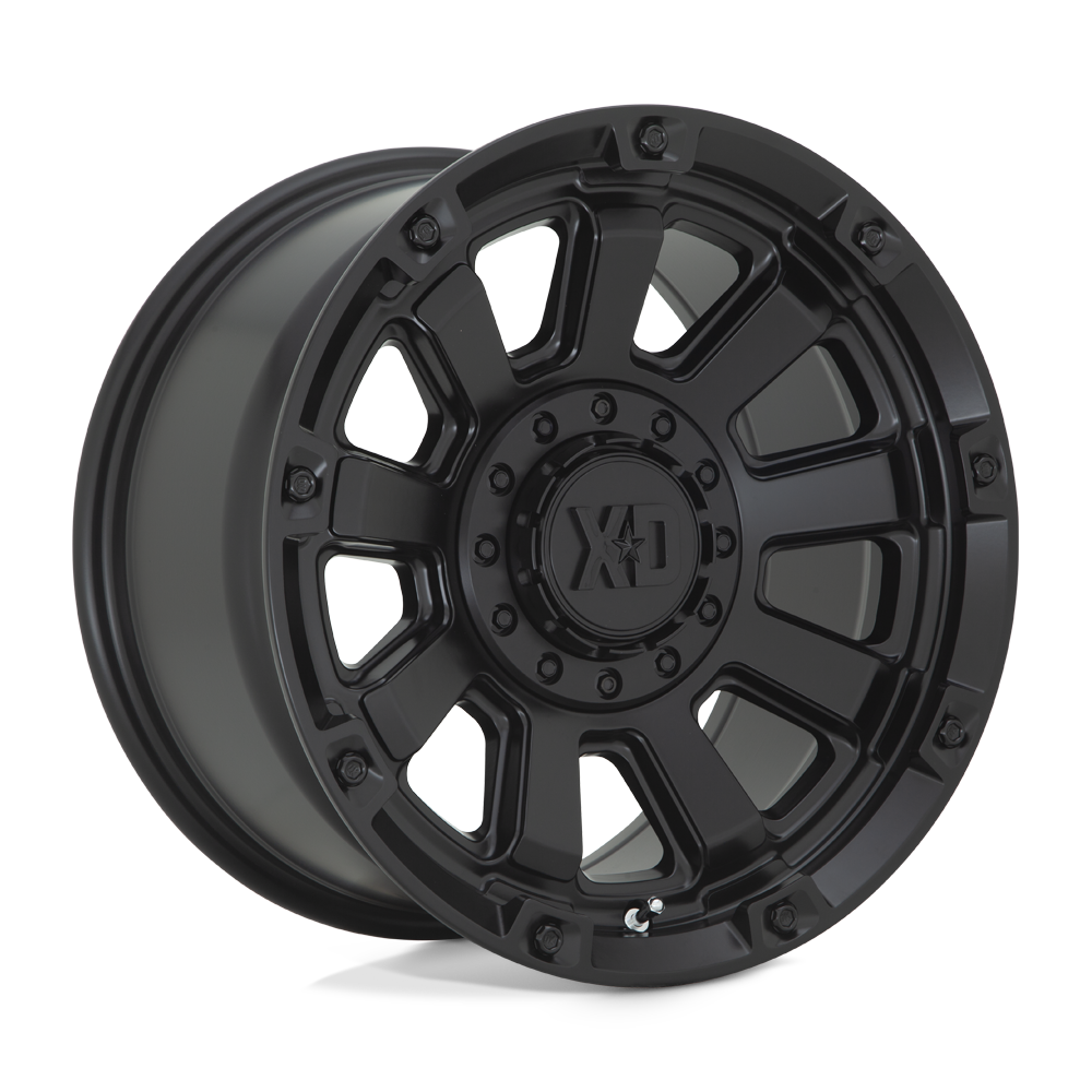 XD WHEELS XD852 GAUNTLET 17X9 6X135 / 6X139.7 0 106.1 SATIN BLACK