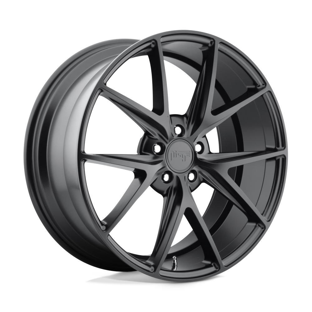 Niche 1PC M117 Misano 19x8.5 5x120 45 64.1 Matte Black