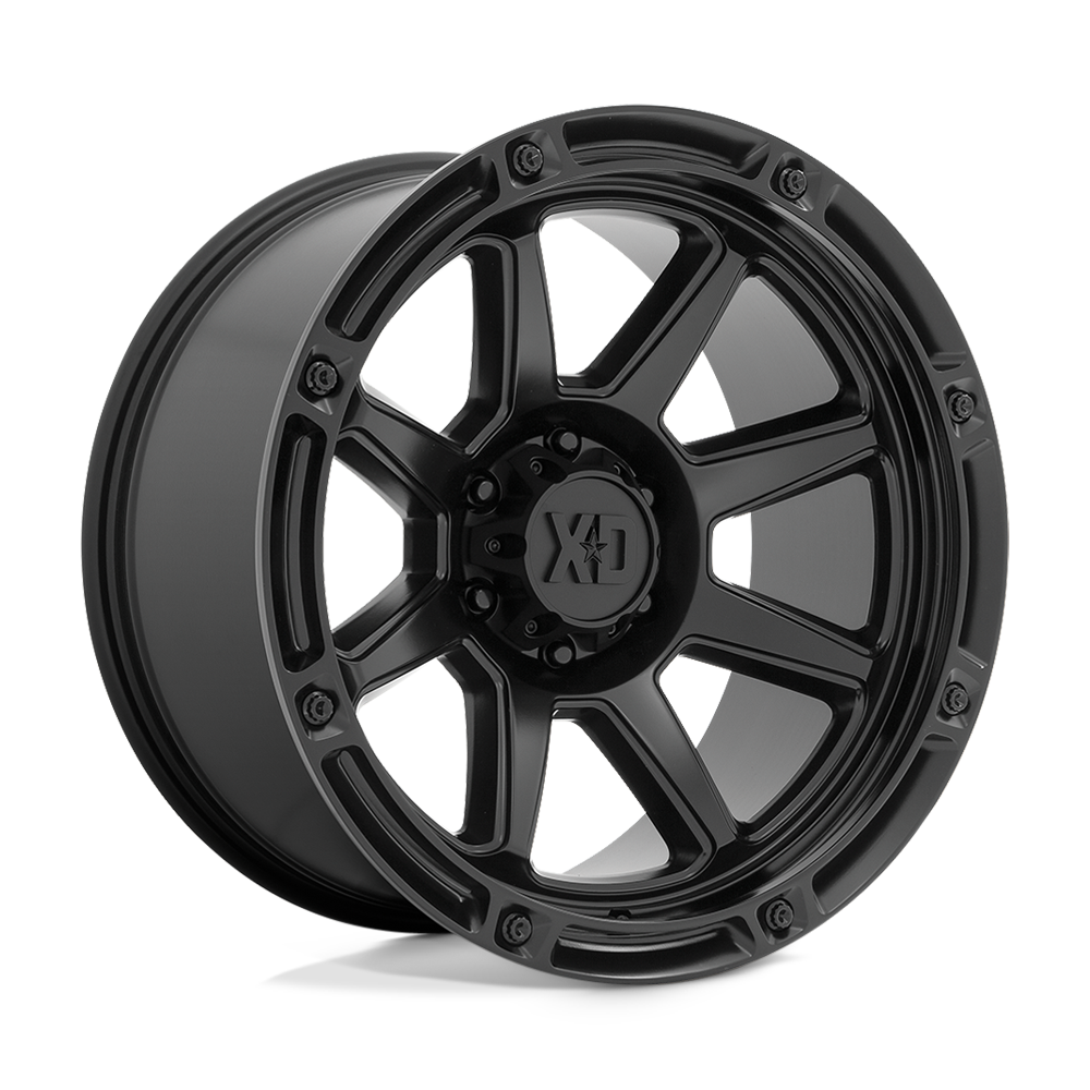 XD WHEELS XD863 20X9 6X120 18 66.9 SATIN BLACK