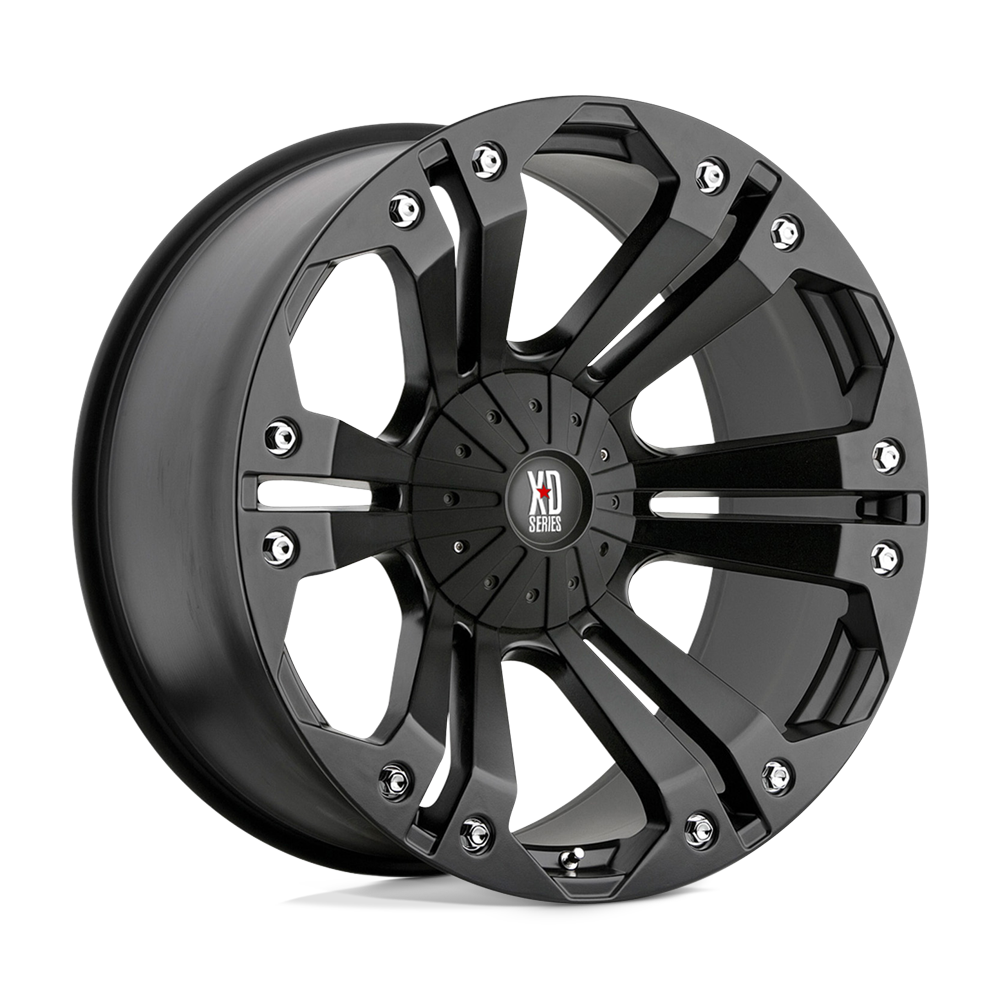 XD WHEELS XD778 MONSTER 18X9 5X127 / 5X135 -12 87.1 MATTE BLACK