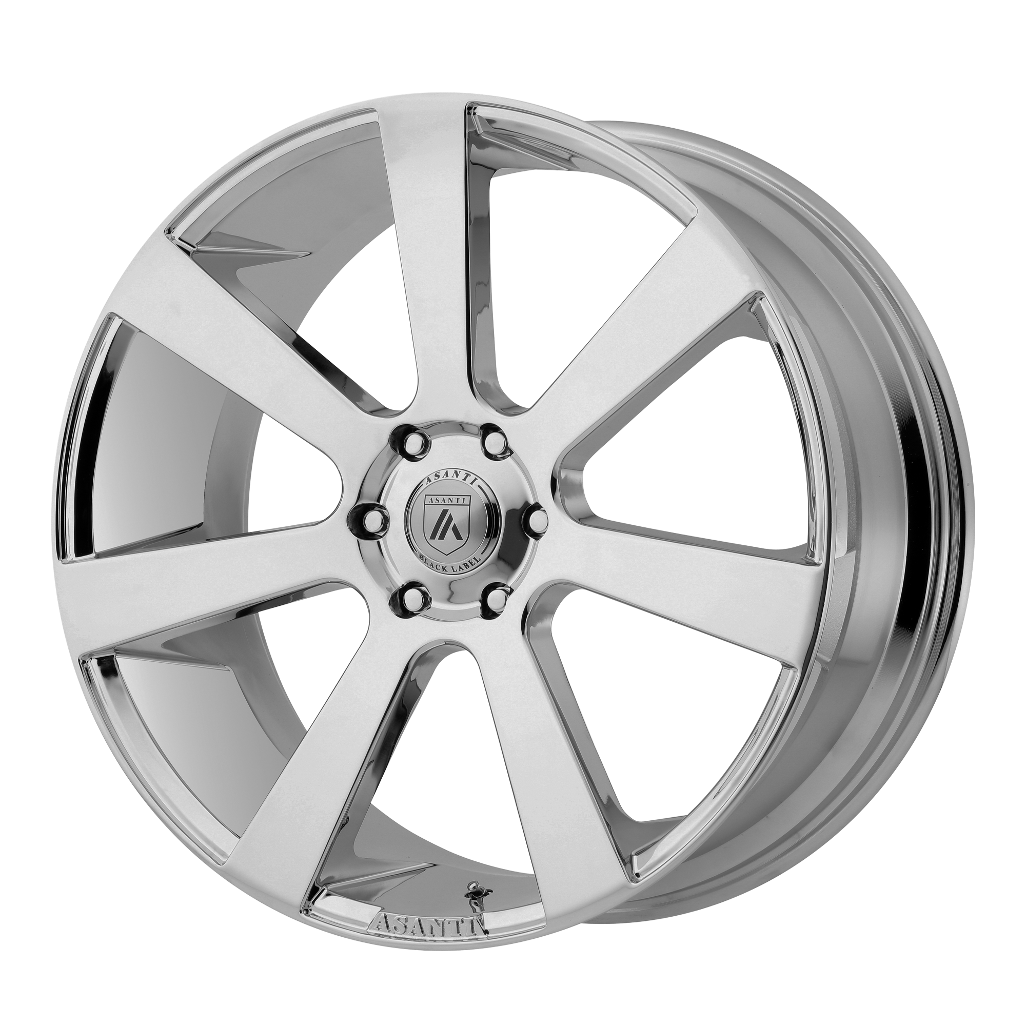 ASANTI WHEELS BLACK LABEL ABL-15 APOLLO 22X9 5X120 35 74.1 CHROME