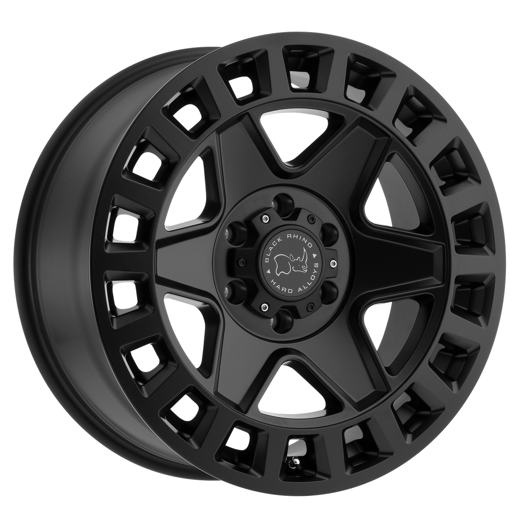 BLACK RHINO YORK 17X8 6X130 52 84.1 MATTE BLACK