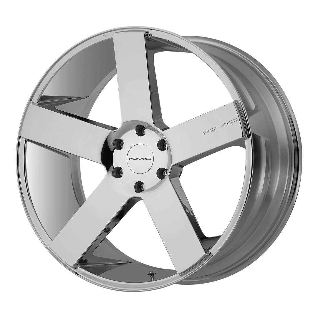 KMC WHEELS KM690 MC 5 22X9 6X139.7 30 106.1 CHROME