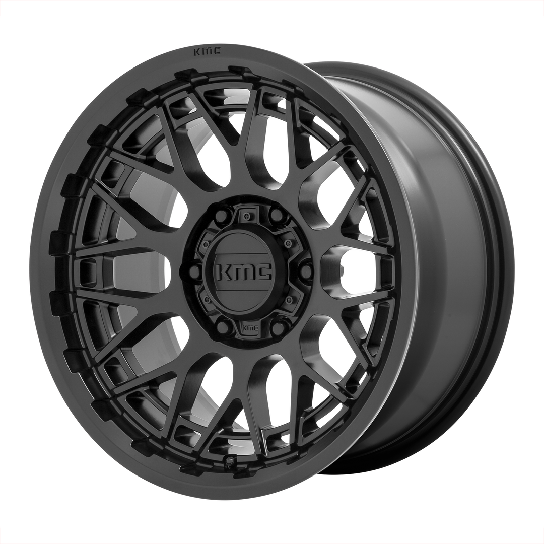 KMC WHEELS KM722 TECHNIC 18X9 6X114.3 18 66.06 SATIN BLACK