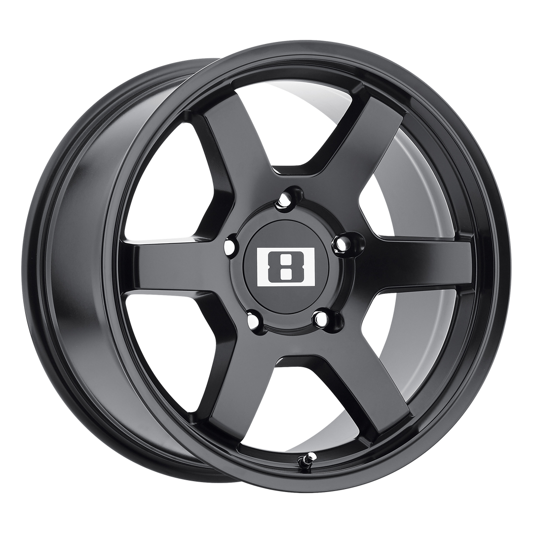 LEVEL 8 MK6 16X8 6X139.7 0 106.1 MATTE BLACK