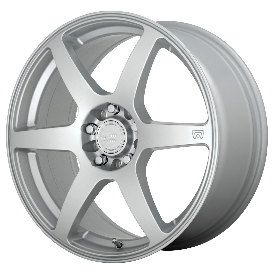 MOTEGI MR143 CS6 17X7 4X100 / 4X108 40 72.56 HYPER SILVER