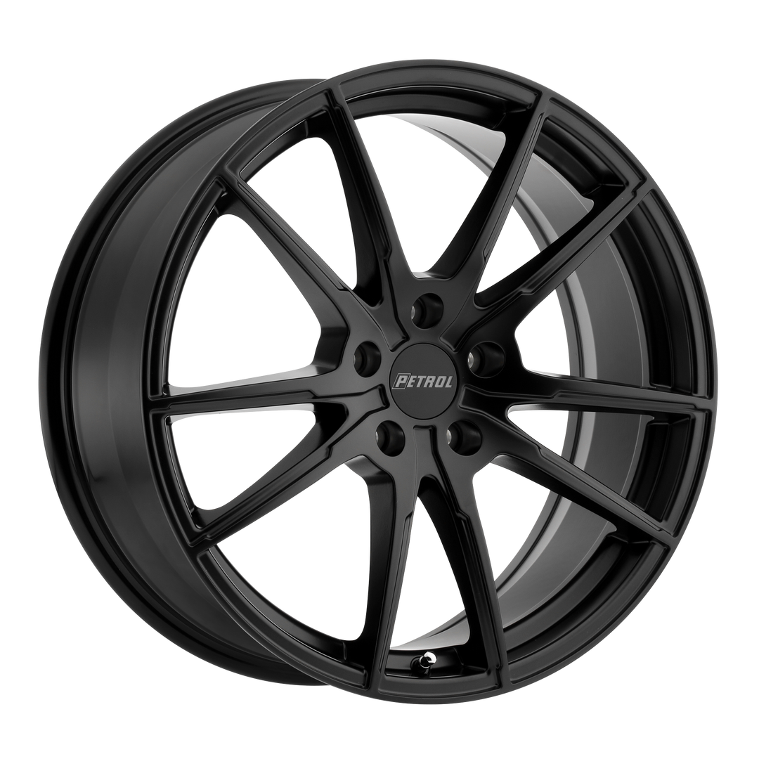 PETROL P0A 19X8 5X100 35 72.1 MATTE BLACK