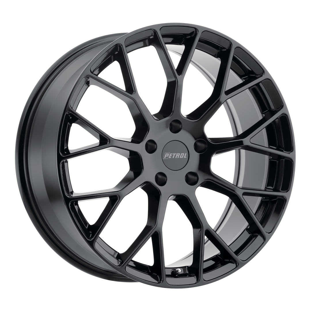 PETROL P2B 17X8 5X108 40 72.1 GLOSS BLACK