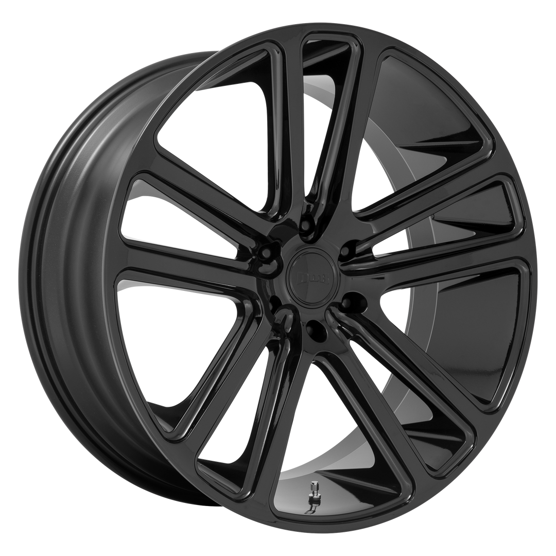 DUB 1PC S256 FLEX 24X10 5X115 20 71.5 GLOSS BLACK