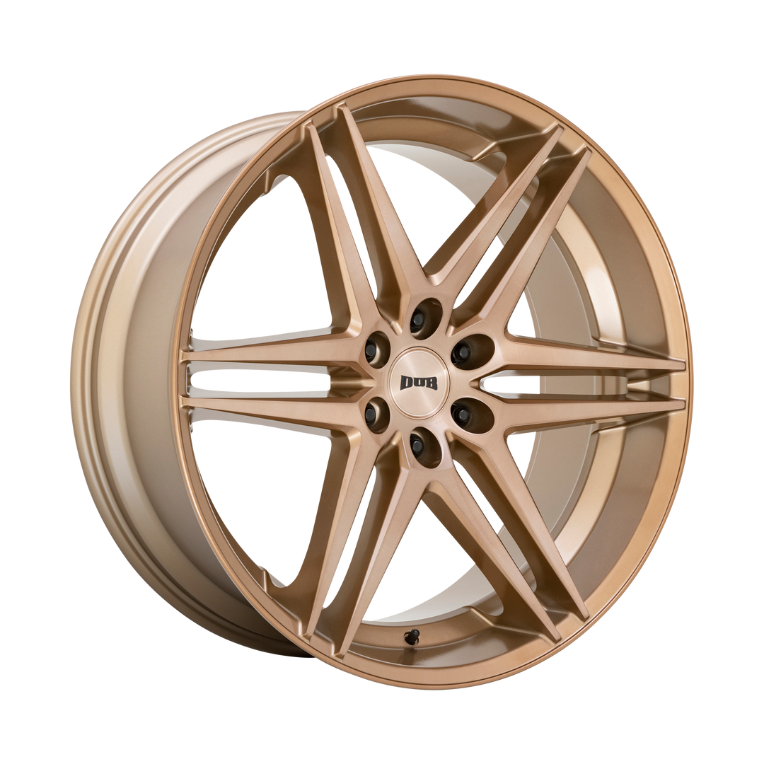DUB 1PC S266 DIRTY DOG 26X10 6X135 30 87.1 PLATINUM BRONZE