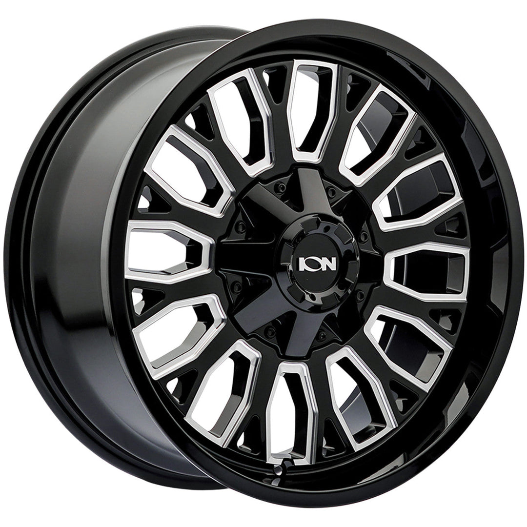Ion Type 152 20x9 8x165.1 0 125.2 Gloss Black Milled
