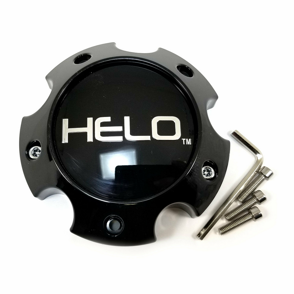 Helo Cap 5x5.5/150 Lug H42 - Gloss Black