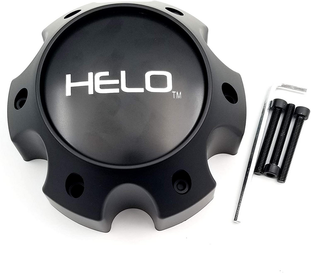 Helo Cap 6x5.5 Lug H42 - Satin Black