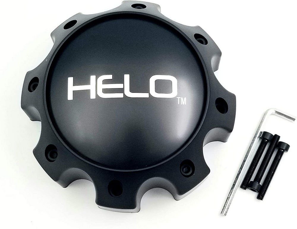 Helo Cap 8 Lug H65 - Satin Black