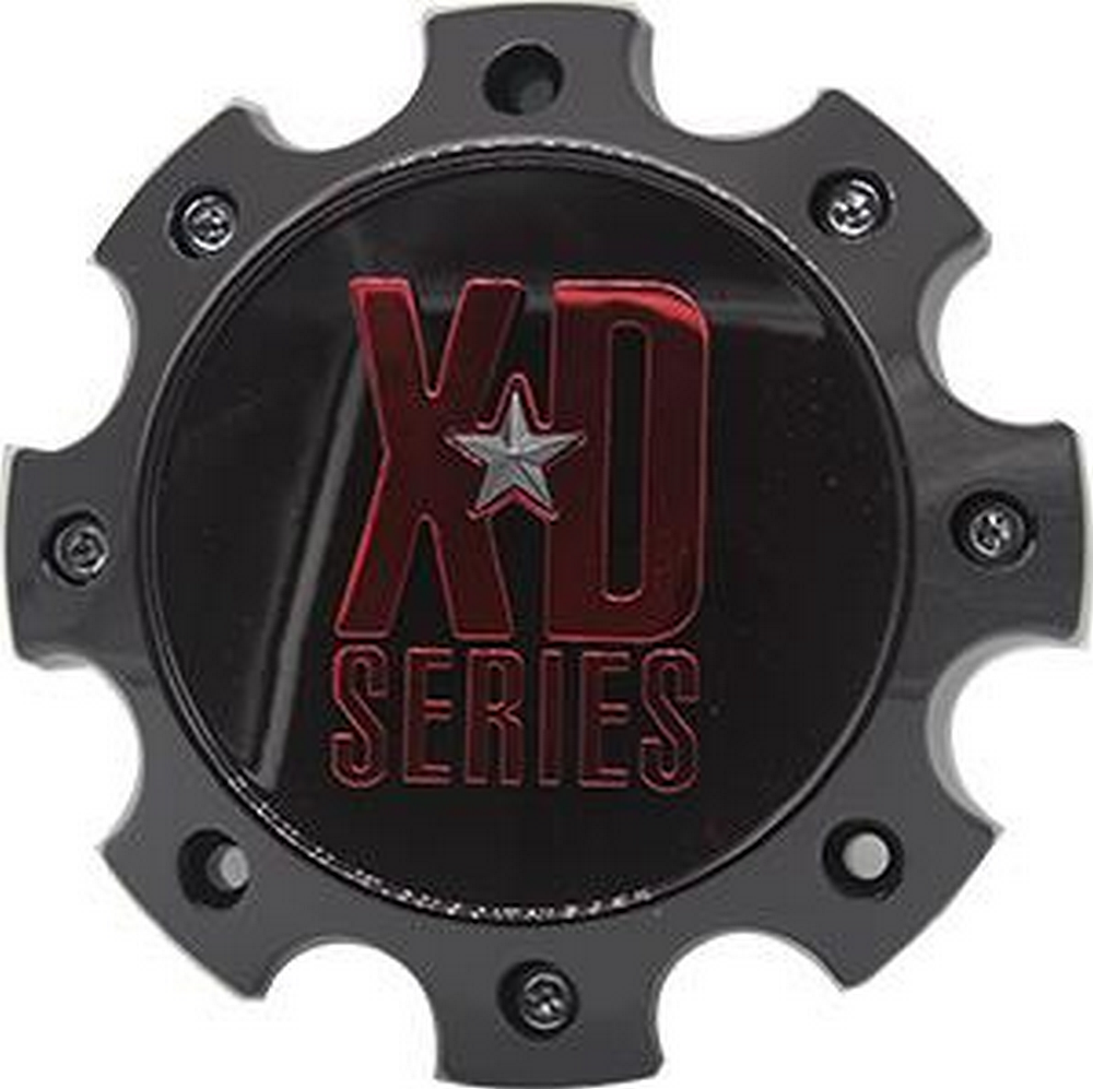 Xds Cap 8 Lug Sg-black W/ Red Tint Cc