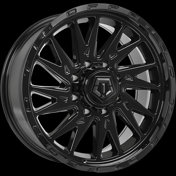 TIS Wheels 547 24x12.0 8x170 -44 125.2mm Gloss Black