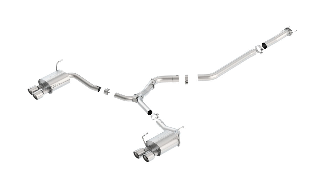 Borla Cat Back Exhaust System S Type Subaru WRX 2015 2021 TheWheelShop