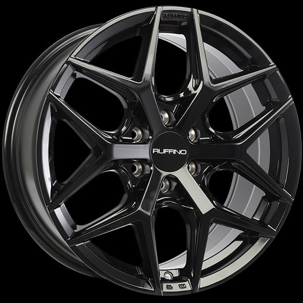 Ruffino Demon 20x9.0 6x132 35 74.5mm Black Magic