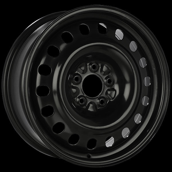 RNB Steel Wheel 17x7.0 5x108 50 63.4mm Black E-Coating