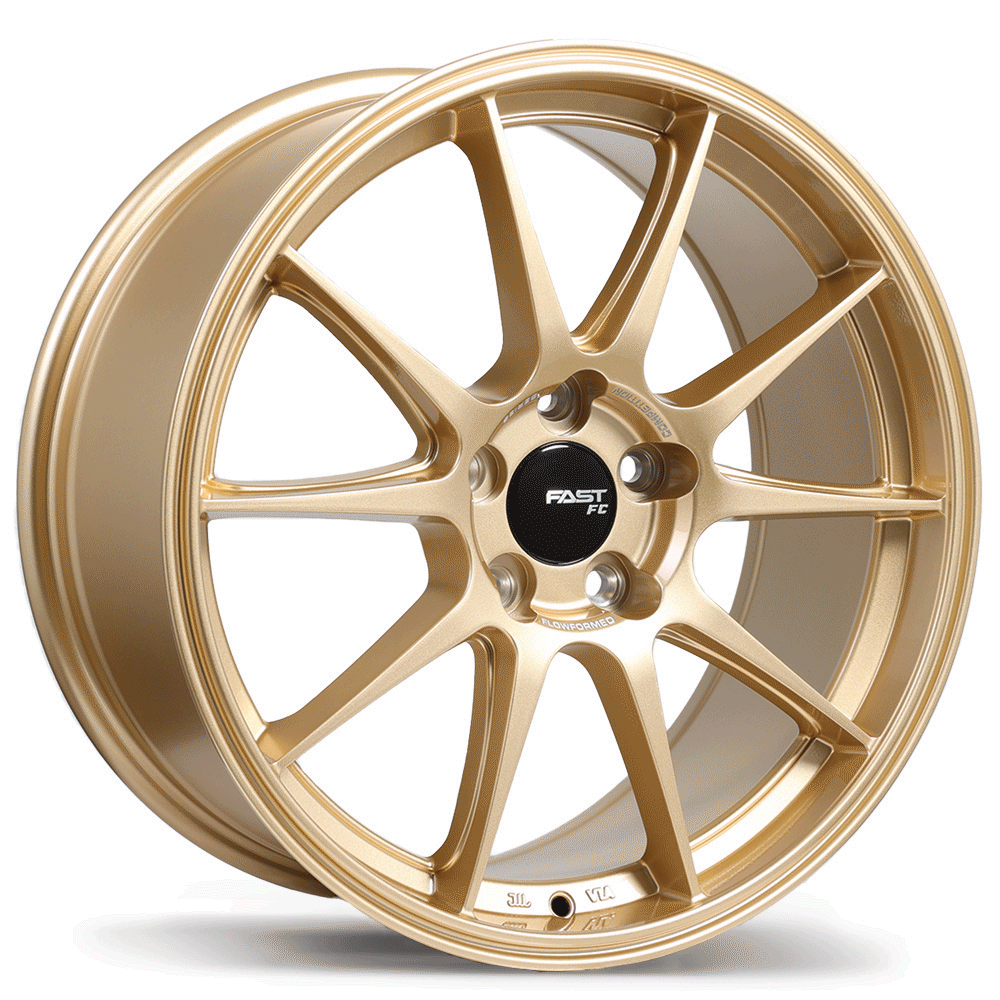 Fast Wheels FC08 18x8.0 5x114.3mm +40 72.6mm Gold ET
