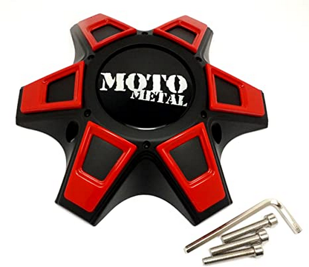 Moto Mo969 Cap 6 Lug - Satin Black