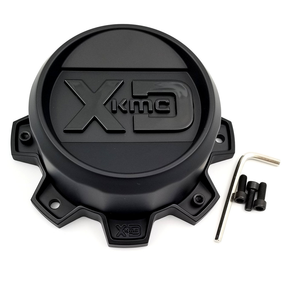Xds Cap 2pc 8x6.5/180 H65 - Matte Black