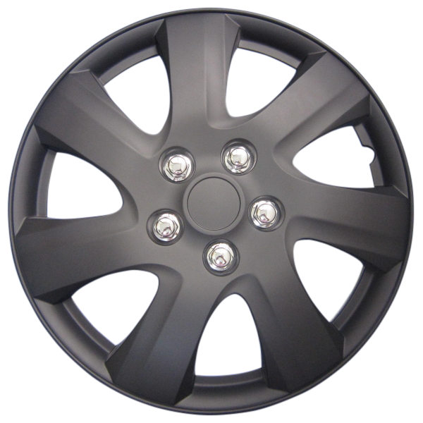 Hubcap Box DAI Snap-On Hubcaps - 17'' Black - Set Of 4 โ The Wheel Shop CA INC
