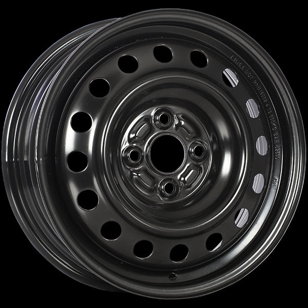 RNB Steel Wheel 15x6.0 4x100 45 54.1 Black E-Coating
