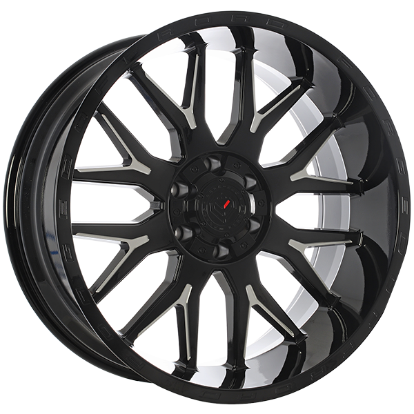 Forged Wheels Xr101 20x10.0 6x135 / 6x139.7 -19 87.1 Gloss Black - Mil ...