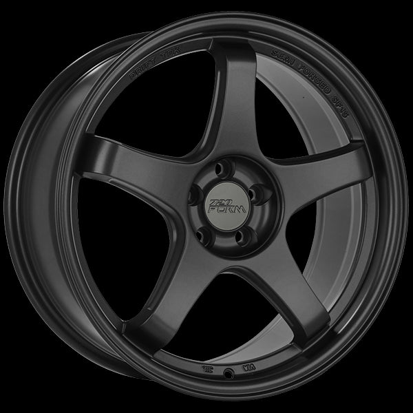 720 Form FF6 17x7.5 5x114.3 35 73.1 Satin Black