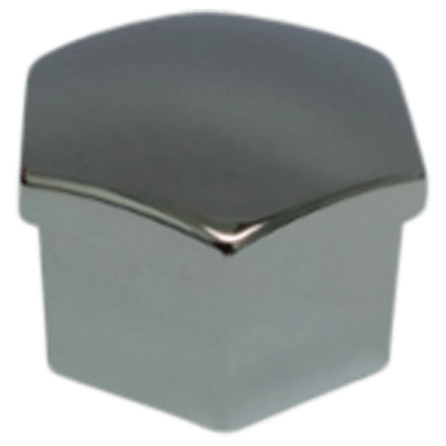 20x Chrome Wheel Screw Cover Caps – 17mm – For VW – Plastic – LST