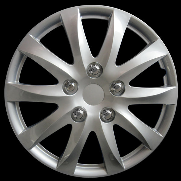 DAI Snap-On Hubcaps - 16'' Silver - Set Of 4 – TheWheelShop.ca