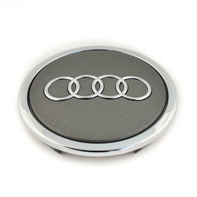 OEM AUDI Cap- Gunmetal With Chrome Ring – TheWheelShop.ca