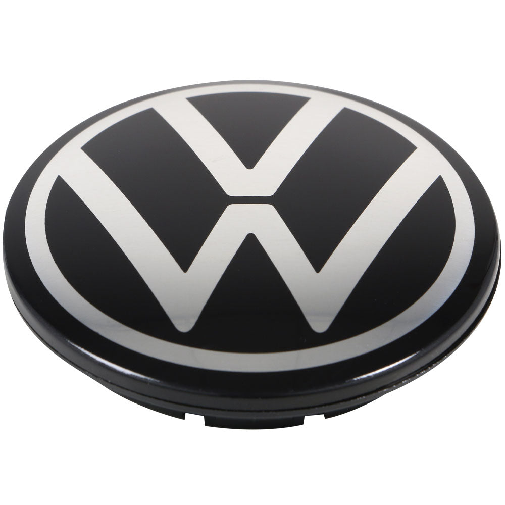 OEM Volkswagen Cap- Black With Chrome Logo