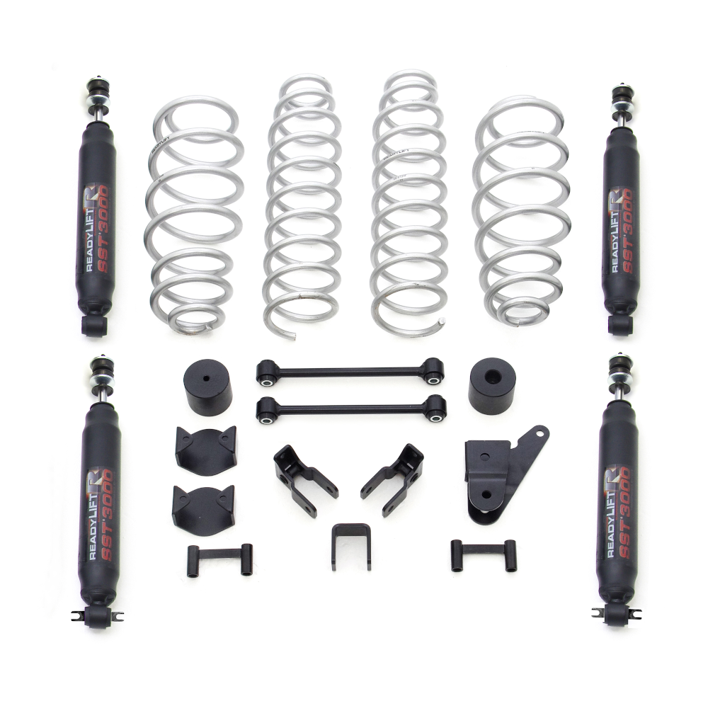 READYLIFT SUSPENSION 2.5'' SST LIFT KIT & SHOCKS - JEEP